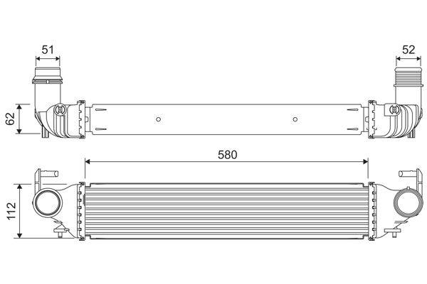 Valeo 818312 Ladeluftkühler