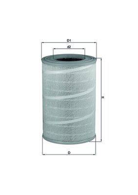 Mahle LX713 Luftfilter