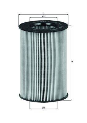Mahle LX813 Luftfilter