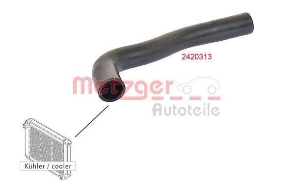 Metzger 2420313 Kühlerschlauch