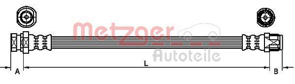 Metzger 4110213 Bremsschlauch