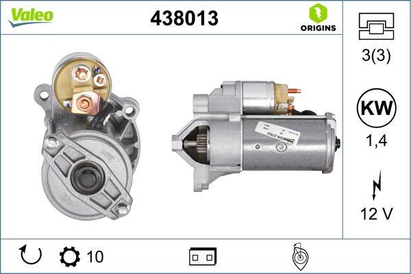 Valeo 438013 Starter