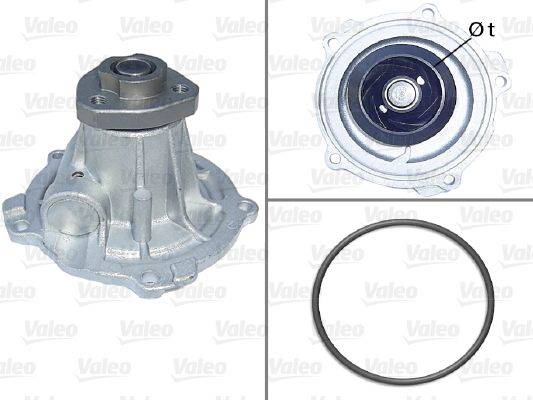 Valeo 506513 Wasserpumpe, Motorkühlung