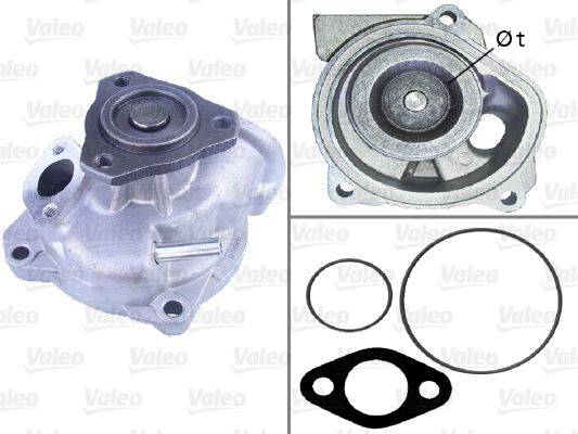 Valeo 506713 Wasserpumpe, Motorkühlung