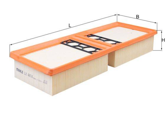Mahle LX4414 Luftfilter