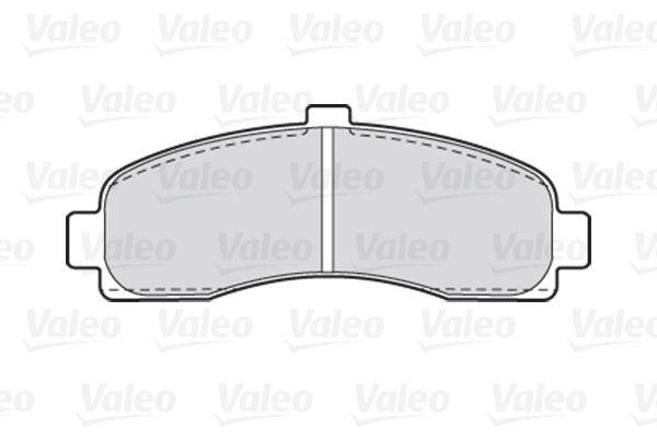 Valeo 301014 Bremsbelagsatz, Scheibenbremse