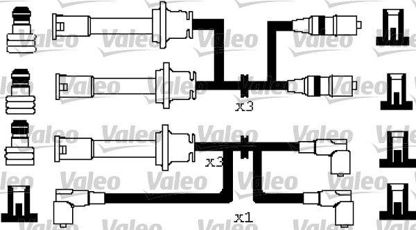 Valeo 346214 Zündleitungssatz
