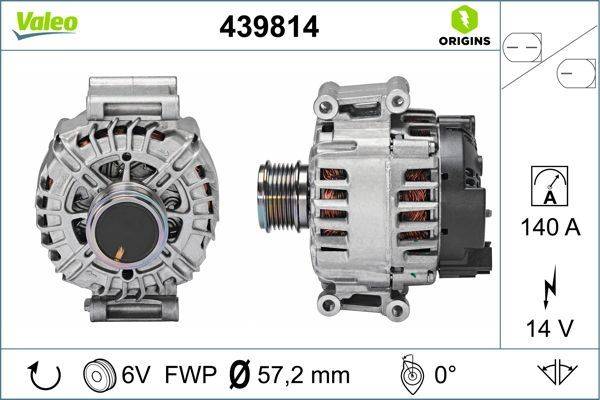 Valeo 439814 Generator