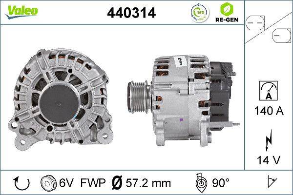 Valeo 440314 Generator