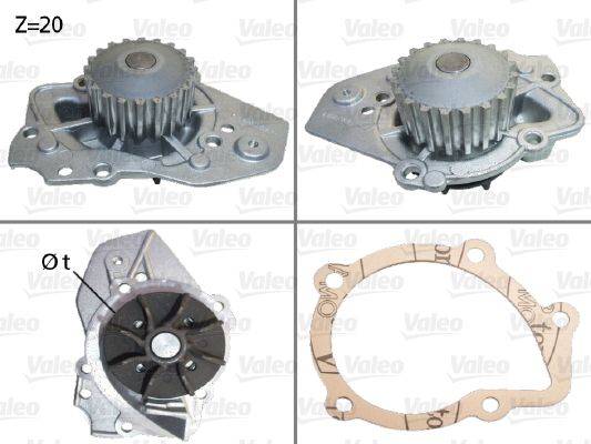 Valeo 506014 Wasserpumpe, Motorkühlung