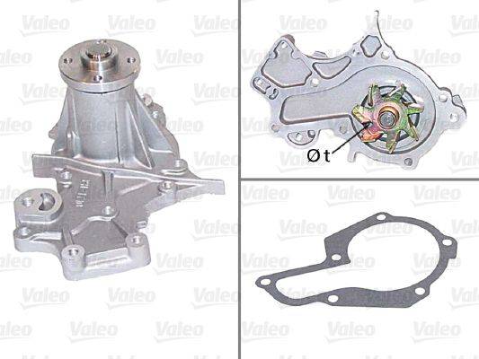 Valeo 506614 Wasserpumpe, Motorkühlung