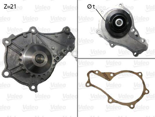 Valeo 506714 Wasserpumpe, Motorkühlung