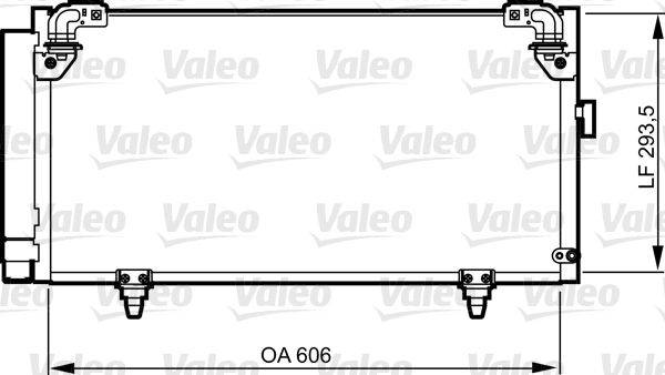 Valeo 814314 Kondensator, Klimaanlage