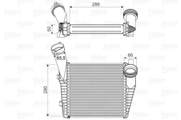 Valeo 818814 Ladeluftkühler