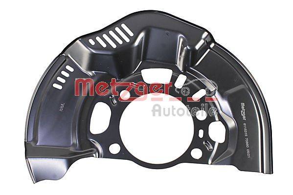 Metzger 6115315 Spritzblech, Bremsscheibe