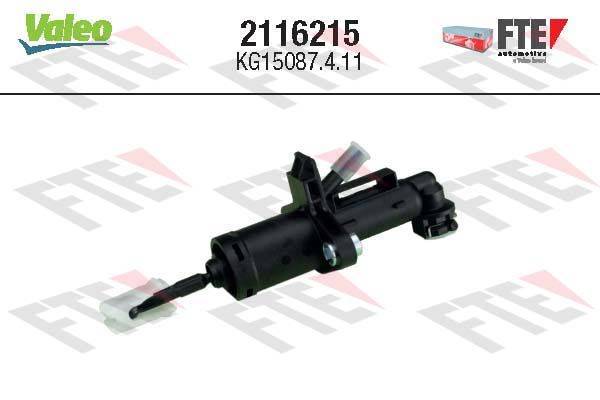 Valeo 2116215 Geberzylinder, Kupplung