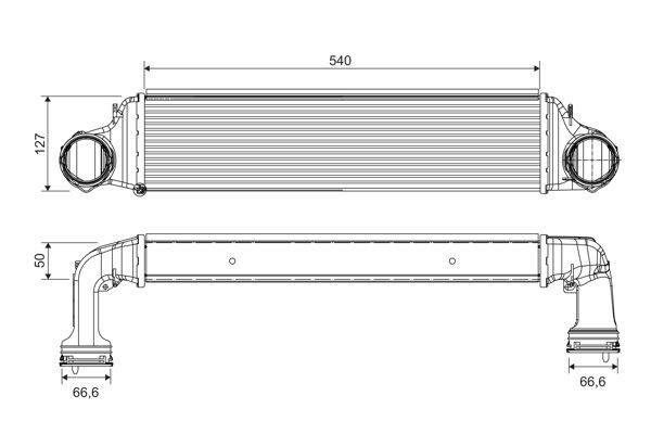 Valeo 818715 Ladeluftkühler