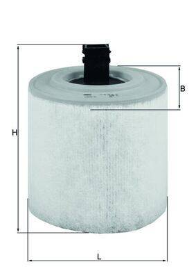 Mahle LX3015/16 Luftfilter