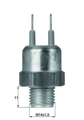 Mahle TSW25D Temperaturschalter, Kühlerlüfter
