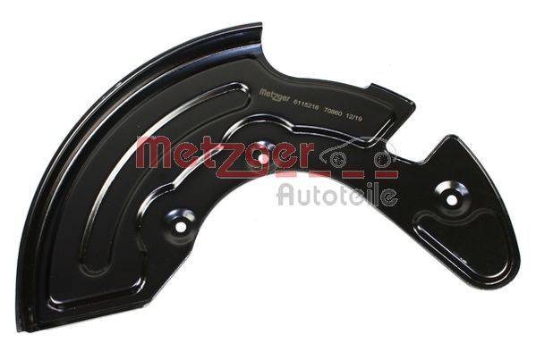 Metzger 6115216 Spritzblech, Bremsscheibe