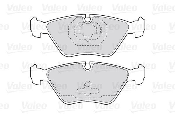 Valeo 301616 Bremsbelagsatz, Scheibenbremse