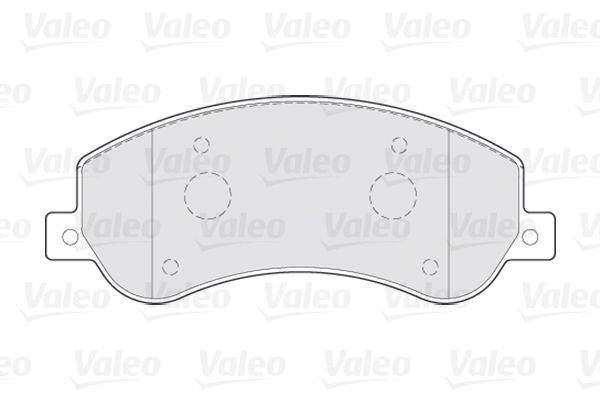 Valeo 301816 Bremsbelagsatz, Scheibenbremse
