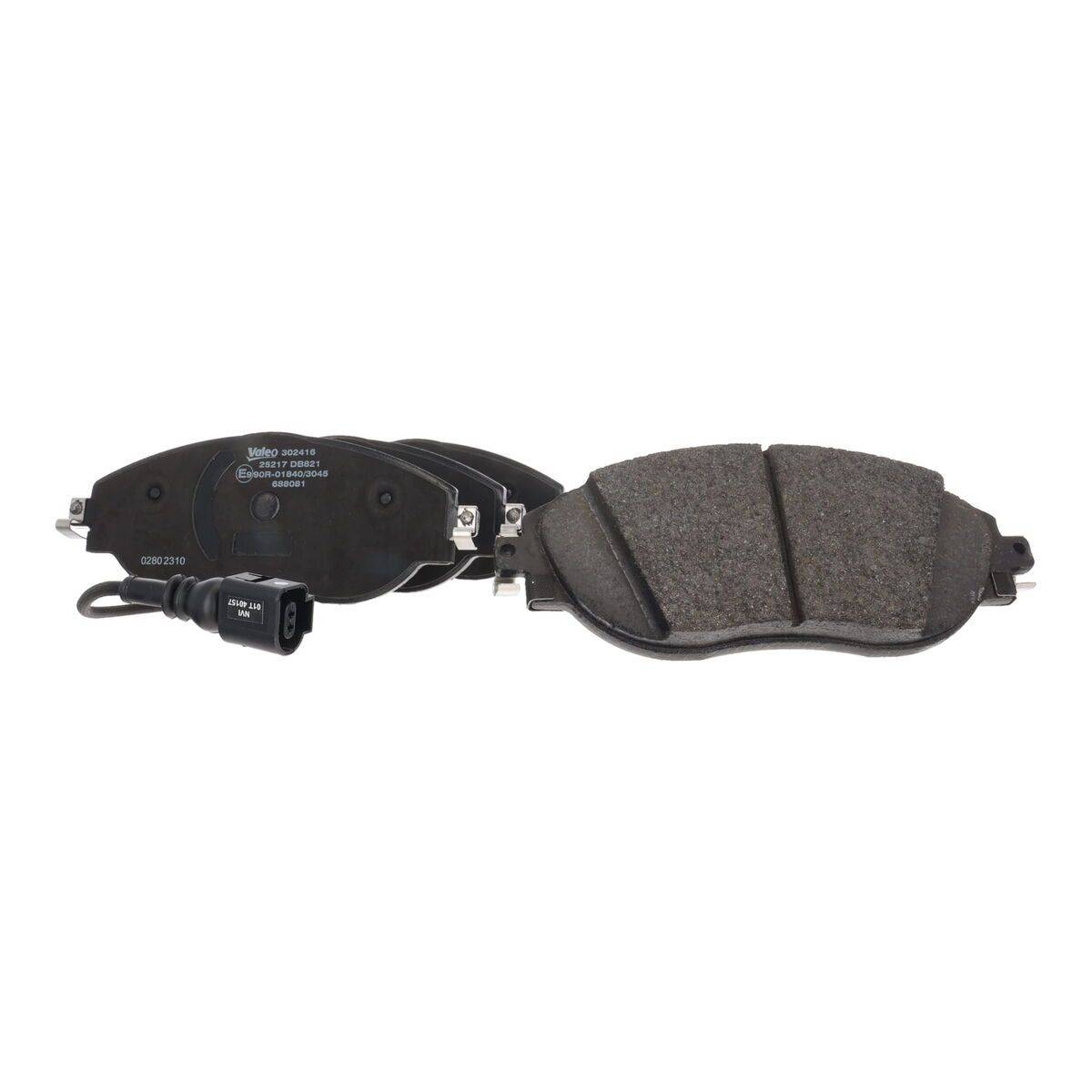 Valeo 302416 Bremsbelagsatz, Scheibenbremse