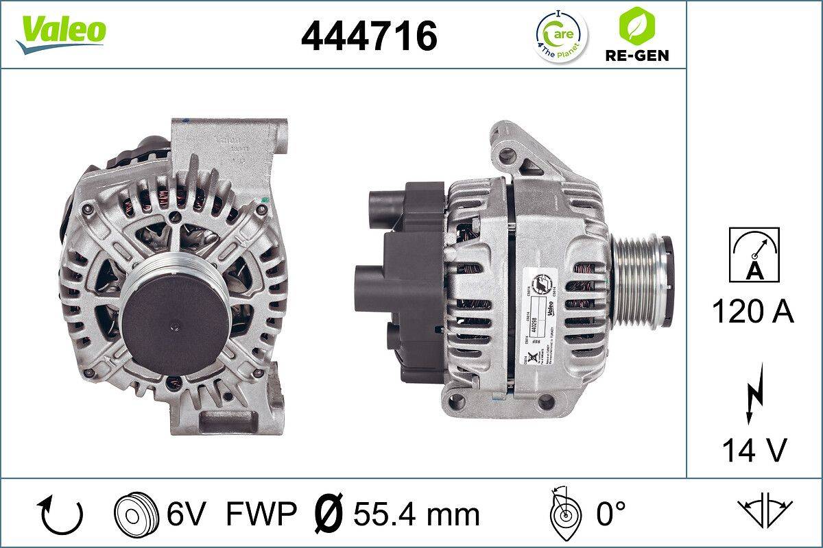 Valeo 444716 Generator