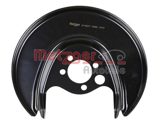 Metzger 6115217 Spritzblech, Bremsscheibe