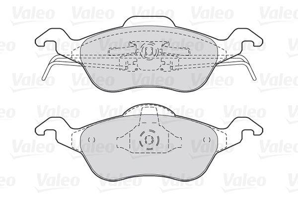 Valeo 301317 Bremsbelagsatz, Scheibenbremse
