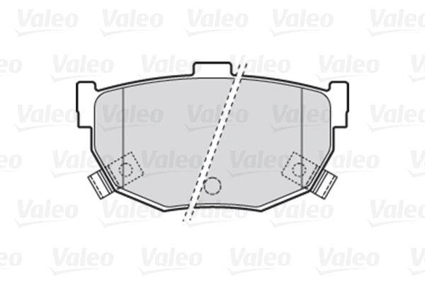 Valeo 301817 Bremsbelagsatz, Scheibenbremse