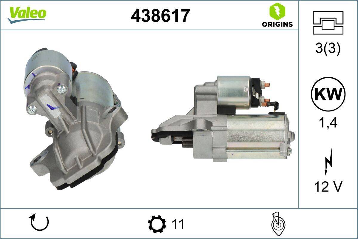 Valeo 438617 Starter
