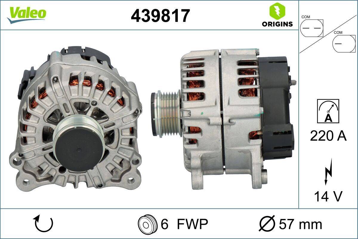 Valeo 439817 Generator