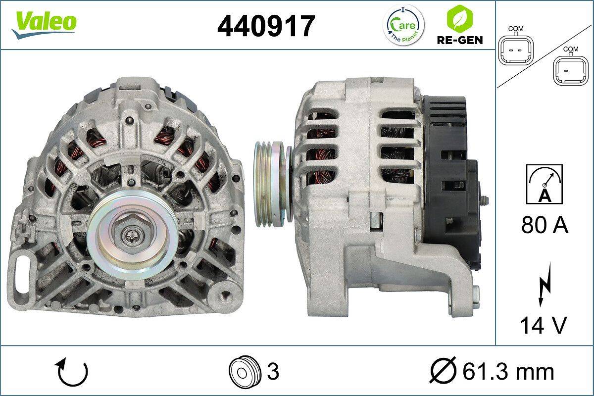 Valeo 440917 Generator
