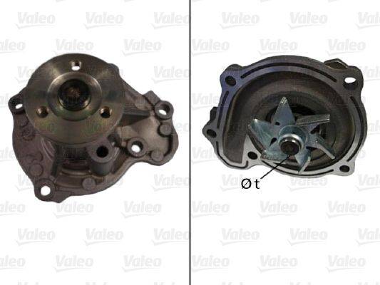 Valeo 506717 Wasserpumpe, Motorkühlung