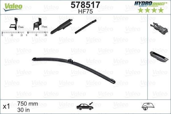 Valeo 578517 Wischblatt