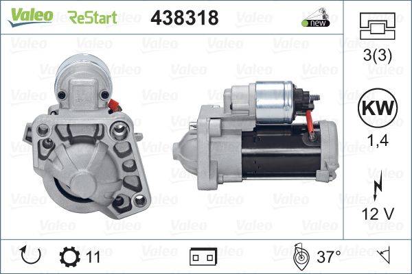 Valeo 438318 Starter