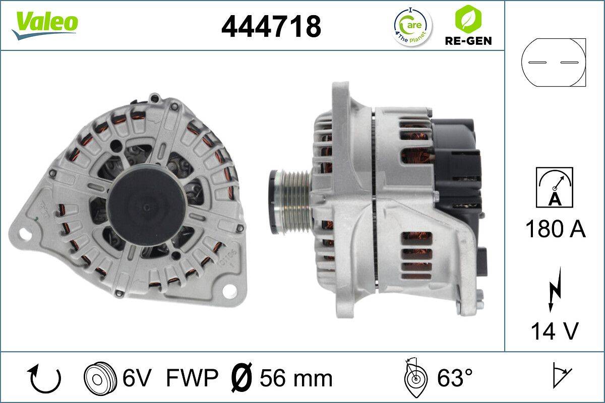 Valeo 444718 Generator