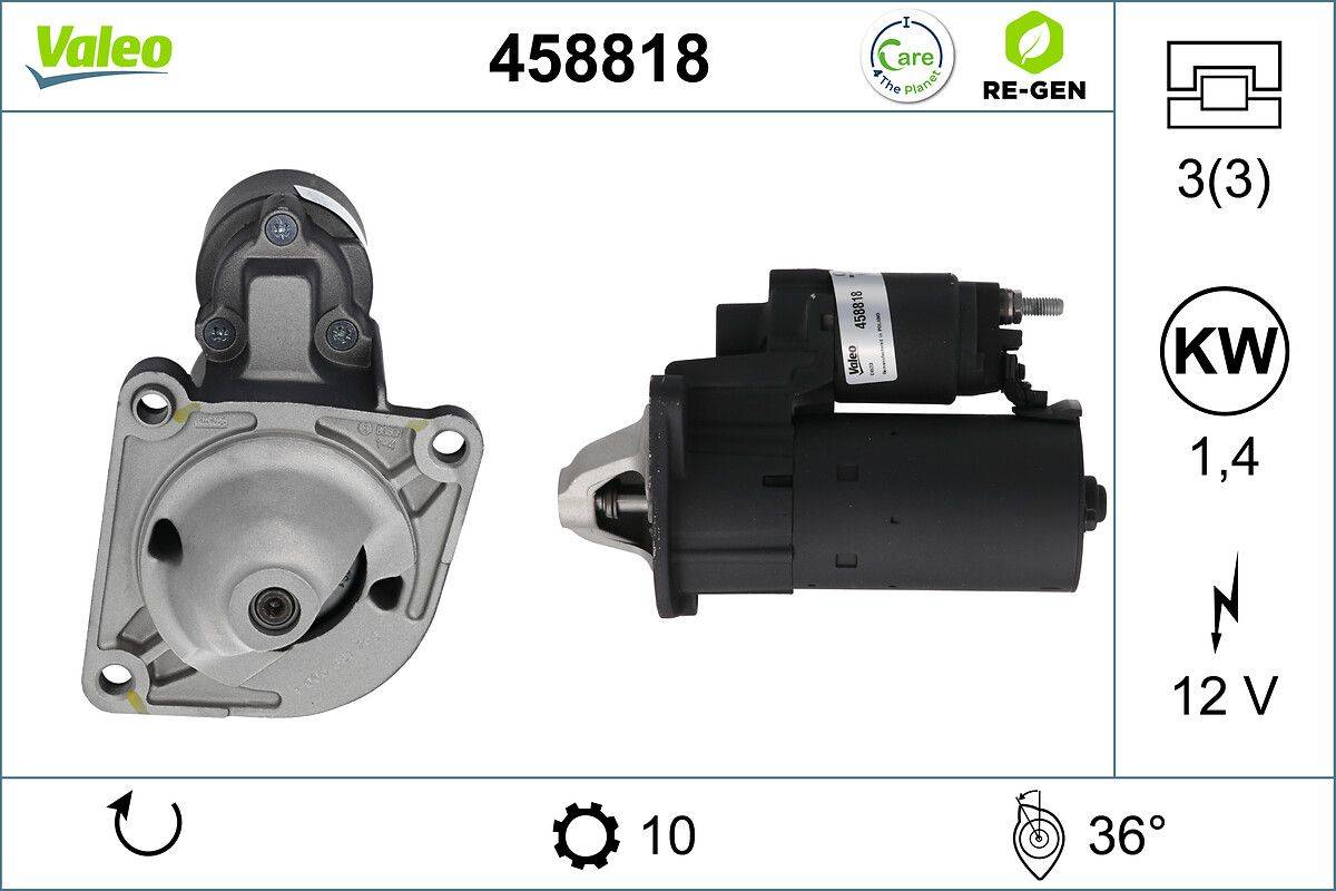 Valeo 458818 Starter