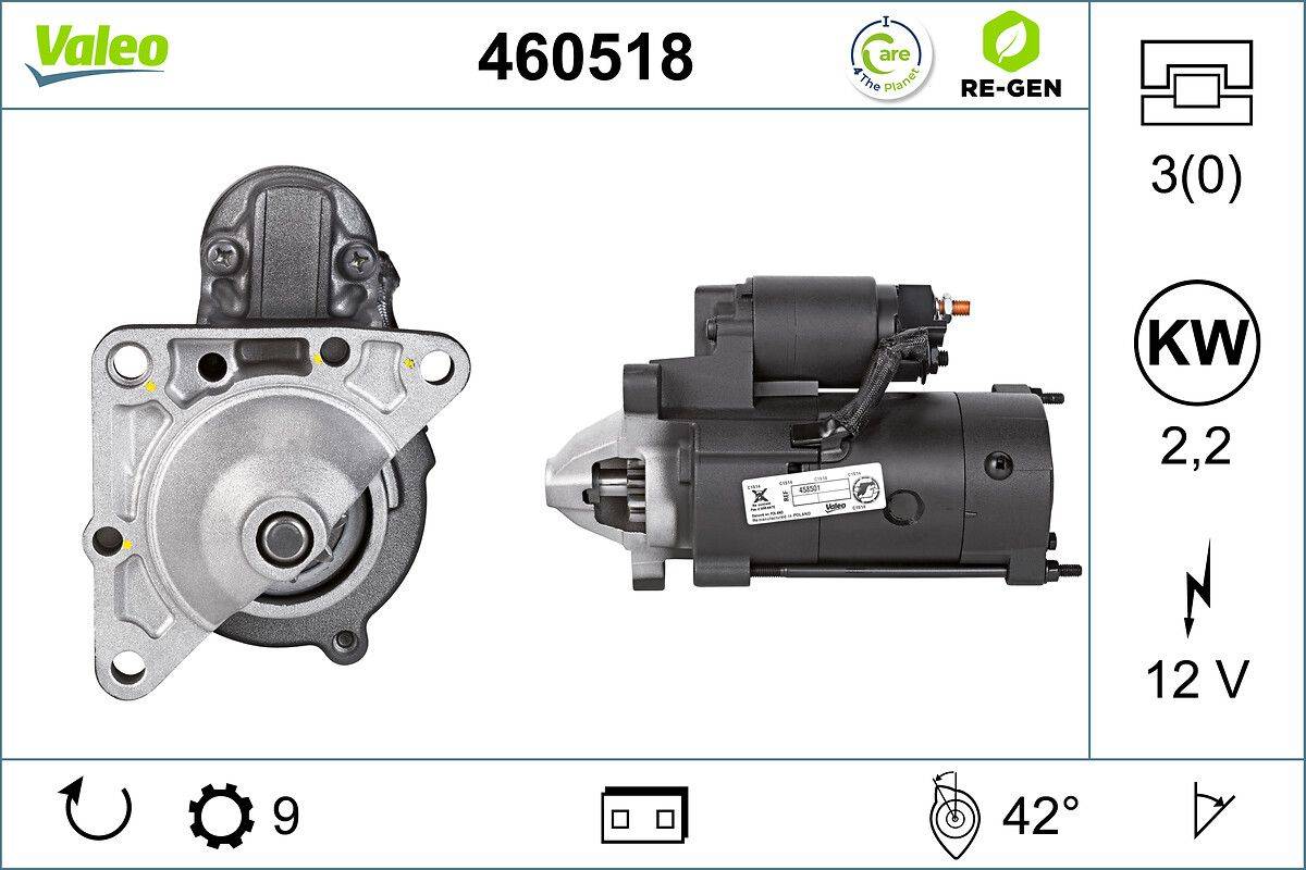 Valeo 460518 Starter