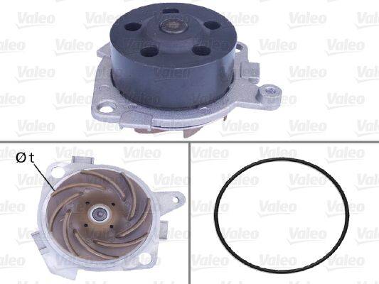 Valeo 506518 Wasserpumpe, Motorkühlung