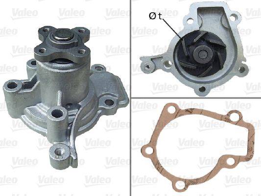 Valeo 506818 Wasserpumpe, Motorkühlung