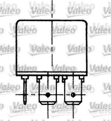 Valeo 643818 Relais, Arbeitsstrom