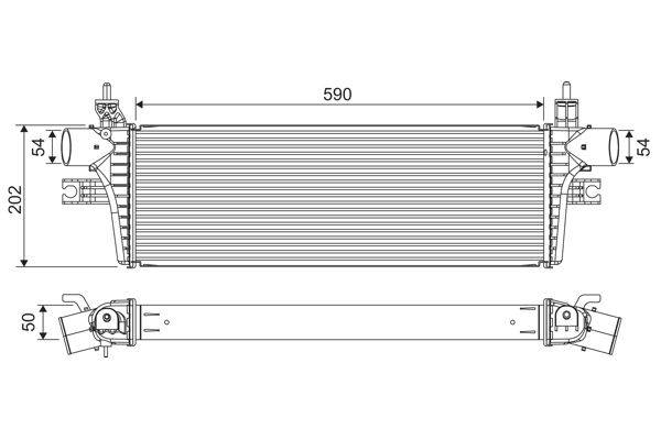 Valeo 822918 Ladeluftkühler