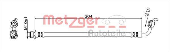Metzger 4111719 Bremsschlauch