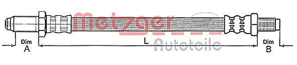 Metzger 4112219 Kupplungsschlauch