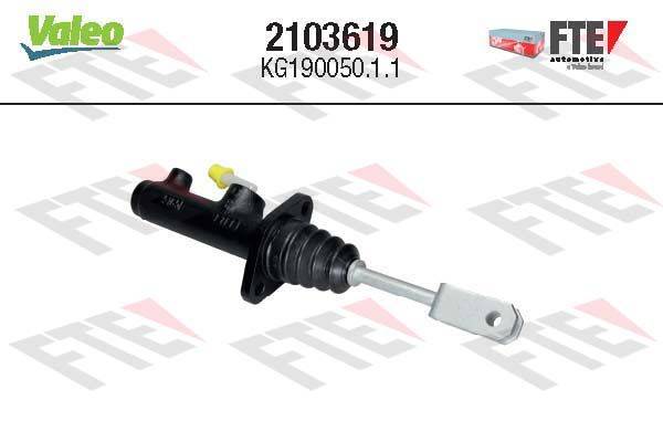 Valeo 2103619 Geberzylinder, Kupplung