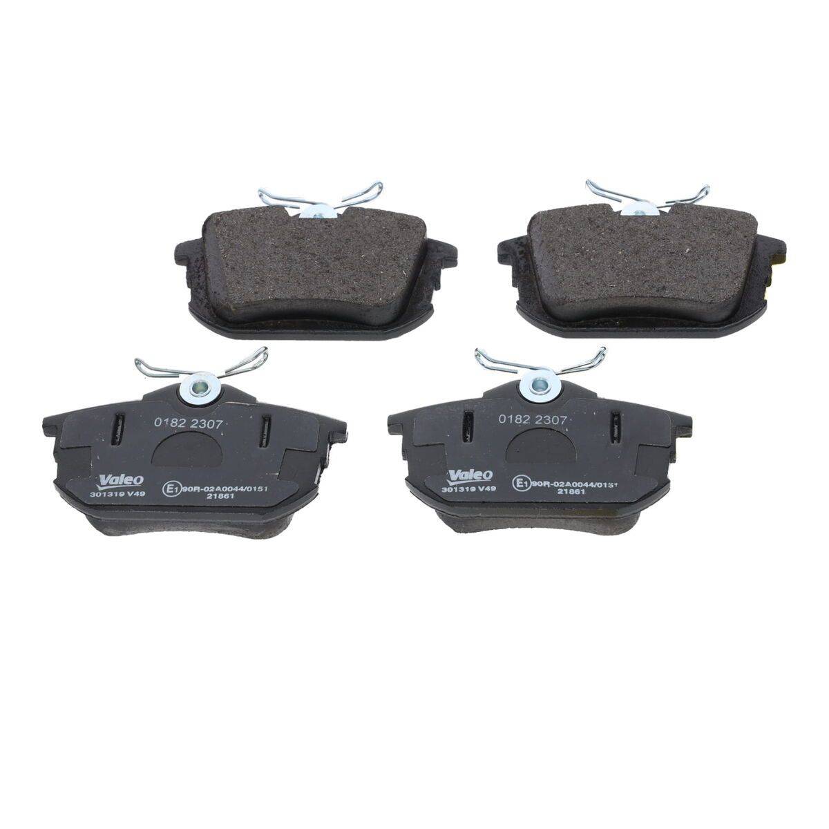 Valeo 301319 Bremsbelagsatz, Scheibenbremse