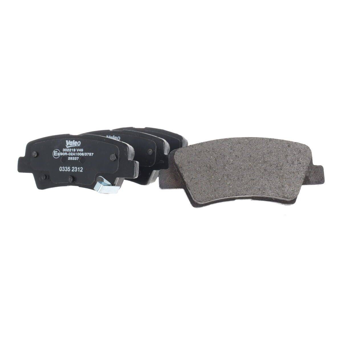 Valeo 302219 Bremsbelagsatz, Scheibenbremse