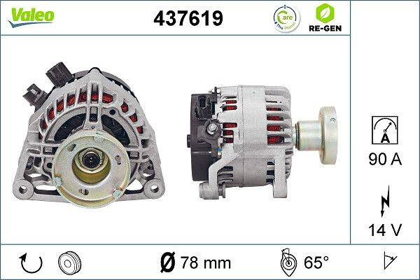 Valeo 437619 Generator